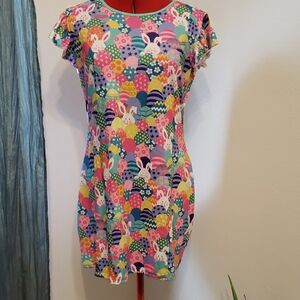 Colorful Easter Bunny Dress